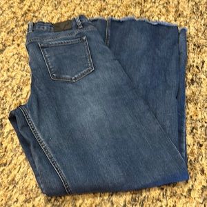 L&B wide leg, distressed jeans, size 14, Like New | offer in description